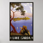 Garda Vintage Travel Poster Ad Retro Prints