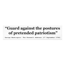 Garde contre les postures du patriotisme feint photographies d’art