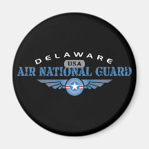 Garde nationale d'air du Delaware Magnets Pour Réfrigérateur