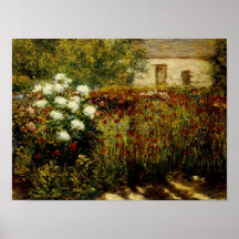 Garden at Giverny Poster