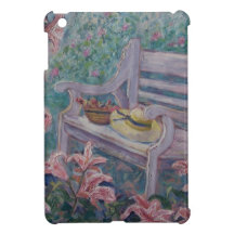 Garden Bench iPad Mini Cover