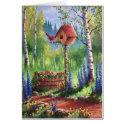 Garden Birdhouse cards