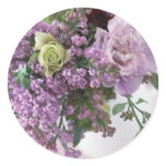 Garden Bounty 4 Round Stickers