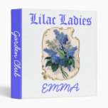Garden Club Binder
