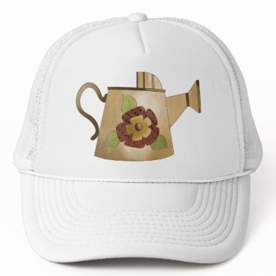 Garden Collection · Watering Can Red Flower by CSCountryCuties