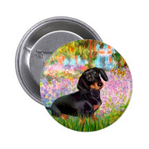 Garden - Dacshund (BT16) Pin