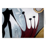 Garden Dance by Gregory Gallo Greeting Card