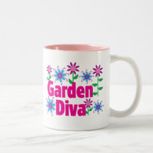 Garden Diva Coffee Mugs