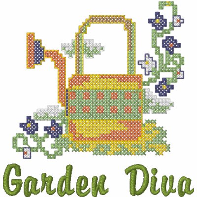 Garden Diva Polo Shirt by Embroidery4U