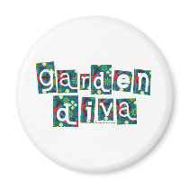 Garden Diva Magnets