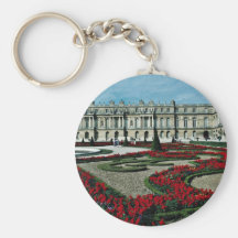 Garden facade, view from beyond South Parterre, Pa Keychain