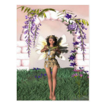 Garden Fairy Post Card