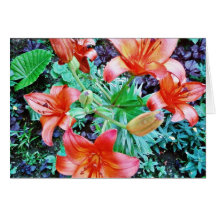 Garden Flowers Greeting Cards