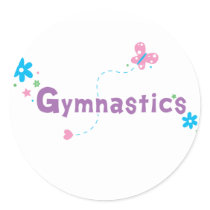 Garden Flutter Gymnastics Stickers