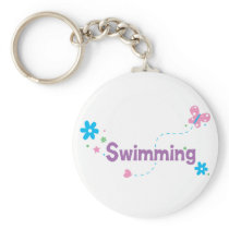 Garden Flutter Swimming Key Chain