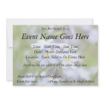 Garden Forget Me Nots Custom Announcement