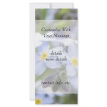 Garden Forget Me Nots Rack Cards