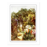 Garden Gate Postcard