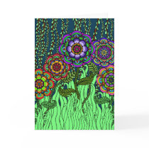 Garden Glow Greeting Card
