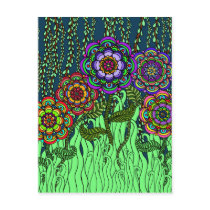 Garden Glow Postcard