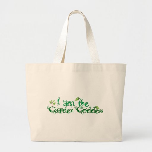 Garden Goddess Canvas Bag