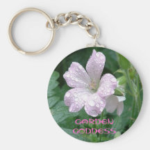 Garden Goddess Key Chains