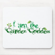 Garden Goddess Mouse Pad