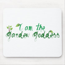 Garden Goddess Mouse Pad