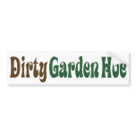 Garden Hoe - Customized Bumper Stickers