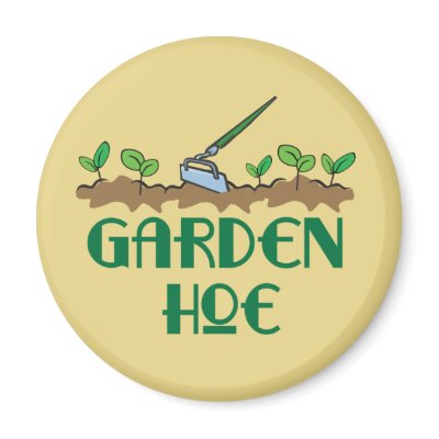Garden Hoe Refrigerator Magnet by GardenObsessions