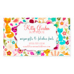 Garden Kitty Coupon Business Card