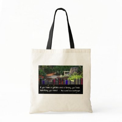 Garden Library Bag by mindprint9