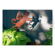 garden magic greeting card