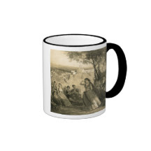 Garden near Tiflis, Georgia, plate 27 from a book Coffee Mugs