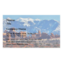 Garden Of Eden At Arches National Park Business Cards