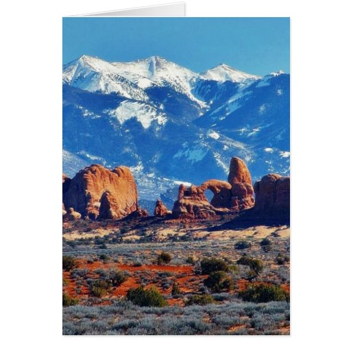 Garden Of Eden At Arches National Park Greeting Cards