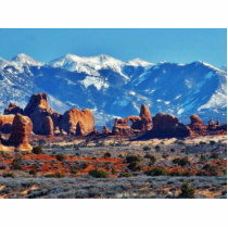 Garden Of Eden At Arches National Park Photo Cut Out