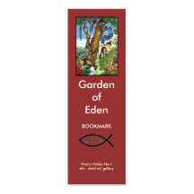 Garden of Eden bookmark Business Cards