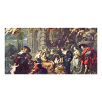 Garden Of Love By Rubens Peter Paul (Best Quality) Photo Card