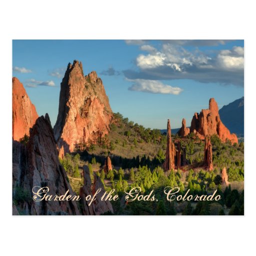 Garden of the Gods Post Card