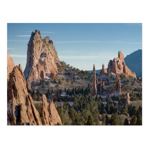 Garden of the Gods Post Card