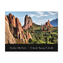 Garden of the Gods Post Cards