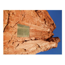 Garden of the Gods Postcard