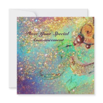 GARDEN OF THE LOST SHADOWS / BUTTERFLY MONOGRAM INVITATION