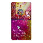 GARDEN OF THE LOST SHADOWS / FAIRY AND BUTTERFLIES labels