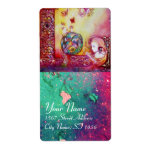 GARDEN OF THE LOST SHADOWS / FAIRY AND BUTTERFLIES labels