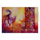 GARDEN OF THE LOST SHADOWS  / KNIGHT AND HORSE GREETING CARDS