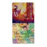 GARDEN OF THE LOST SHADOWS / KNIGHT AND HORSE labels