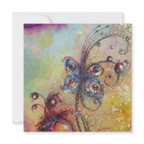 GARDEN OF THE LOST SHADOWS -MAGIC BUTTERFLY PLANT CUSTOM INVITATION