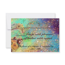GARDEN OF THE LOST SHADOWS / MAGIC BUTTERFLY RSVP PERSONALIZED INVITATION
